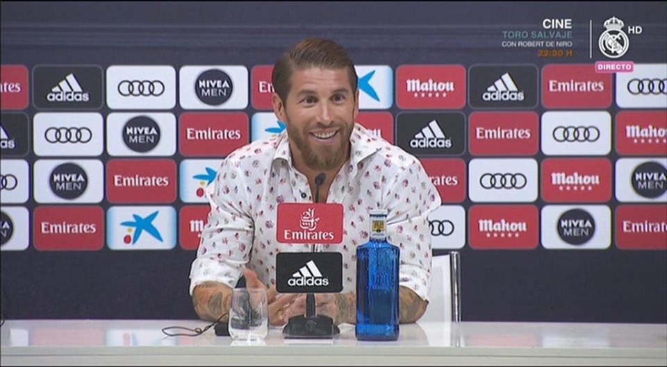   راموس: لم أرحل عن ريال مدريد حتى لو وصل الأمر اللعب مجانى