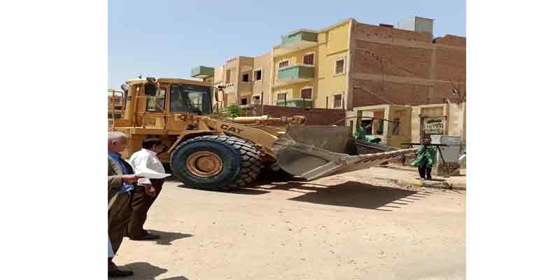    سحب أراضٍ و إزالة مخالفات تغيير نشاط الوحدات السكنية بمدينة حدائق أكتوبر