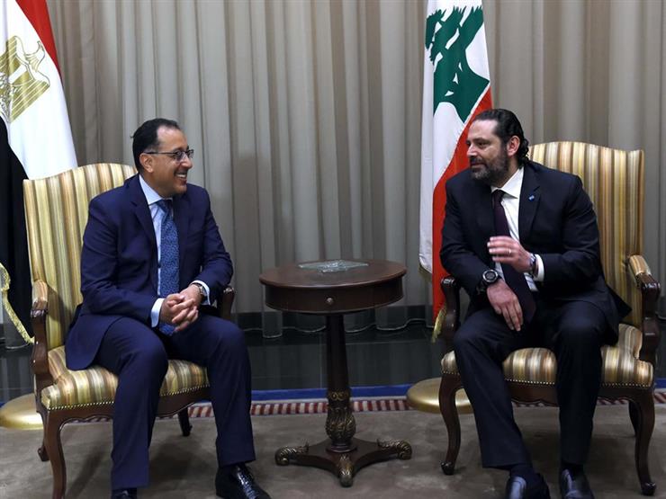   جلسة مباحثات ثنائية بين مدبولى  ورئيس وزراء لبنان في السراي الحكومي بلبنان (فيديو)