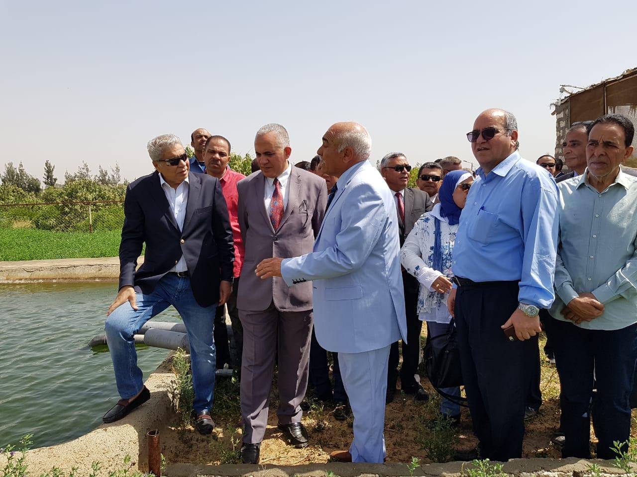   صور|| وزير الري ومحافظ المنيا يفتتحان مؤتمر «روابط مستخدمي المياه الثاني»