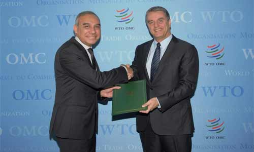   مصر تُودع وثيقة التصديق على اتفاقية تيسير التجارة لدى منظمة التجارة العالمية
