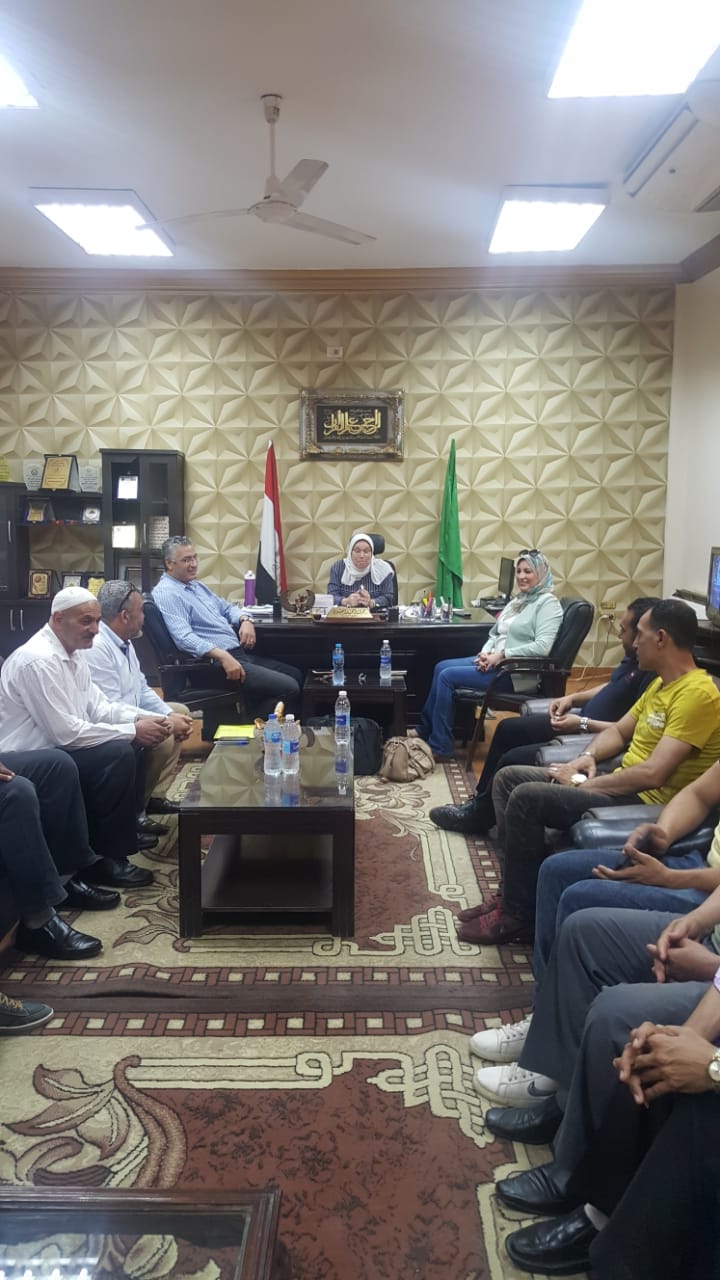   تفاصيل اجتماع حى غرب شبرا الخيمة مع المجلس الوطنى للشباب