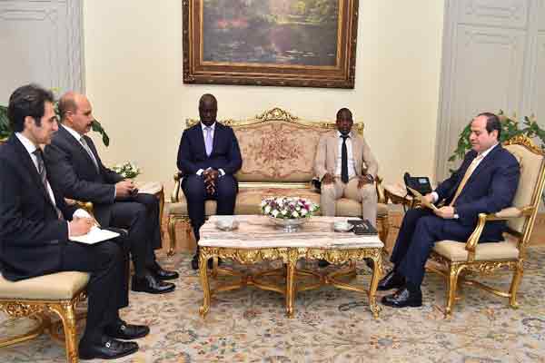   الرئيس يستقبل المبعوث الشخصي لرئيس جمهورية غينيا بيساو