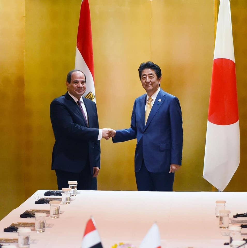   بسام راضى: الرئيس السيسى يعقد مباحثات قمة موسعة مع رئيس وزراء اليابان