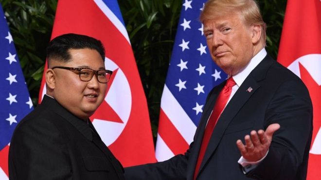   ترامب يلتقى كيم بالمنطقة منزوعة السلاح بين الكوريتين