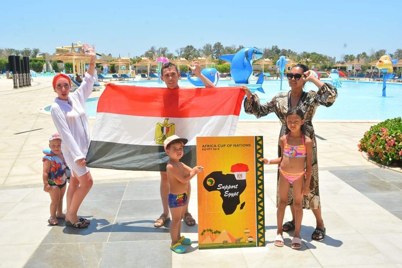   بالصور|| بطولة أفريقيا وسياح شرم الشيخ فى مظاهر الاحتفال بالبطولة