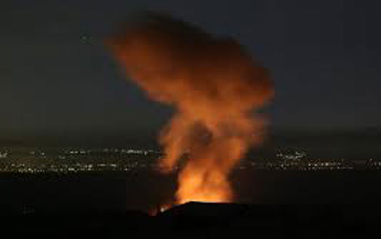   هجوم  صاروخى إسرائيلى على مطار التيفور بحمص
