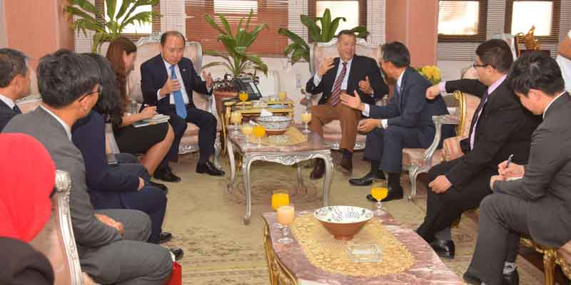   محافظ بني سويف يستقبل نائب وزير خارجية كوريا
