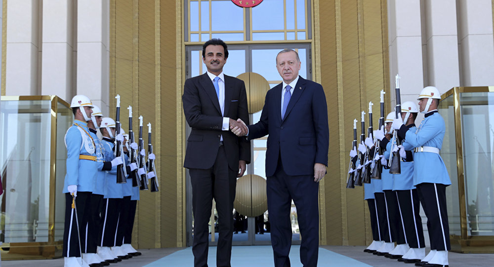   تميم يطلع أردوغان على نتائج زيارته الفاشلة لواشنطن