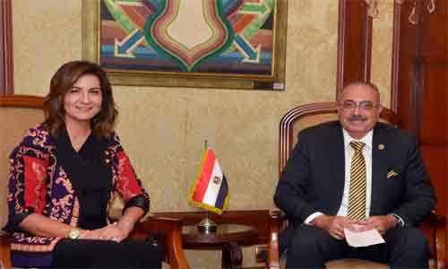   وزيرة الهجرة تستقبل صاحب فكرة تخصيص شهر للاحتفال بالتراث المصري في كندا