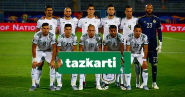   تشكيل منتخب الجزائر للقاء نيجيريا فى النصف نهائى أمم أفريقيا