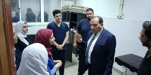   إحالة 3 أطباء ورئيسة تمريض بمستشفى بني سويف الجامعي للتحقيق بسبب الفوضي والاهمال                  