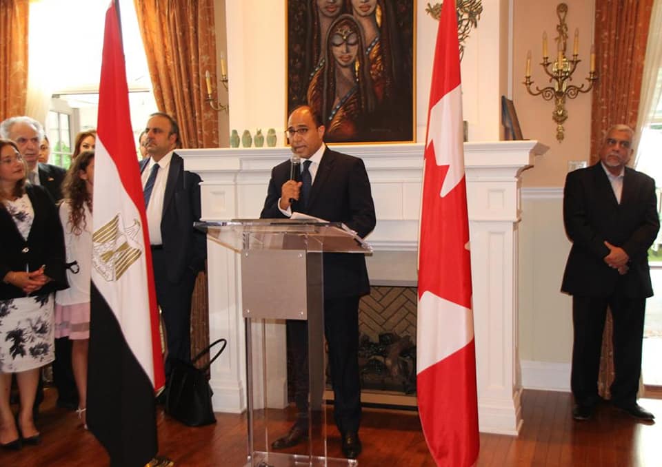  السفارة المصرية في كندا تحتفل بعيد ثورة 23 يوليو