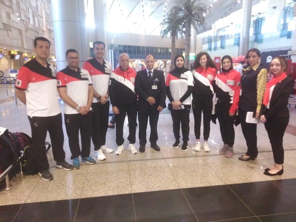   مصر للطيران تنقل الفريق القومى لسلاح الشيش للمشاركة فى بطولة العالم بالمجر 