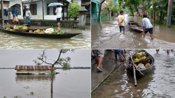   الفيضانات تقتل 51 وتهدد حياة 2.6 مليون شخص فى الهند