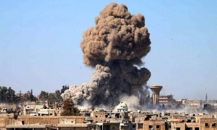   انفجارات قرب مقر المخابرات السورية