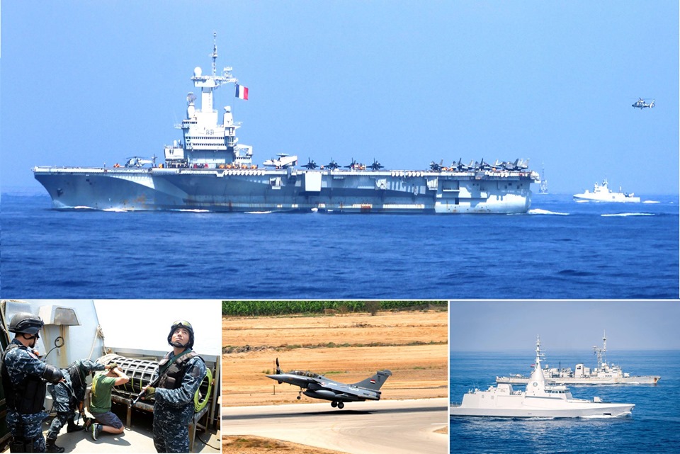   ختام فعاليات التدريب البحرى الجوى المشترك «رمسيس 2019»  بمسرح عمليات البحر المتوسط