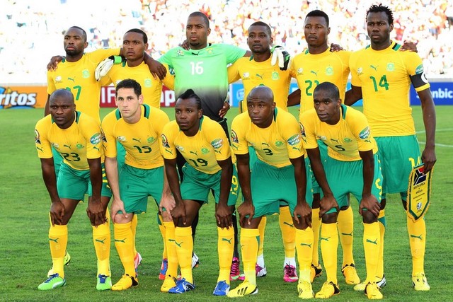   تشكيل جنوب أفريقيا للقاء نيجيريا في ربع نهائى بطولة الأمم