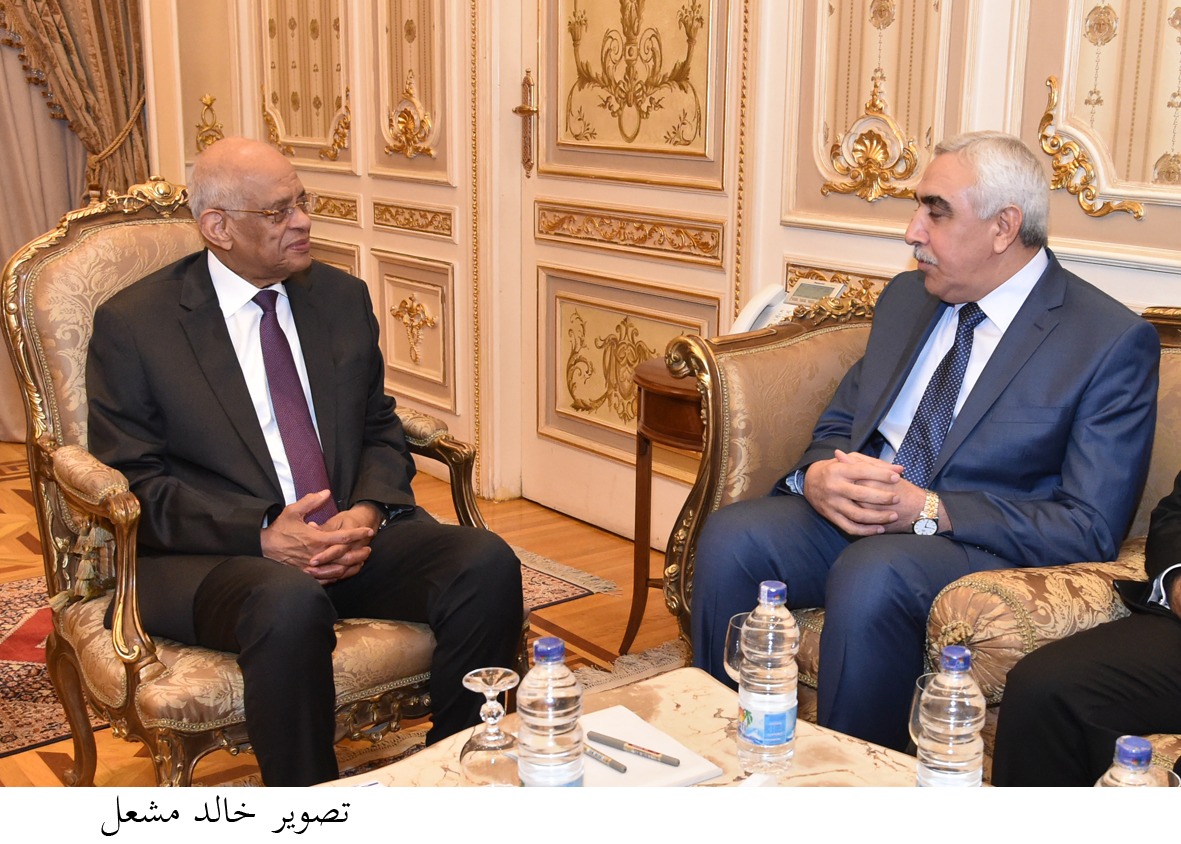   الدكتور علي عبد العال يستقبل السفير العراقي الجديد بجمهورية مصر العربية
