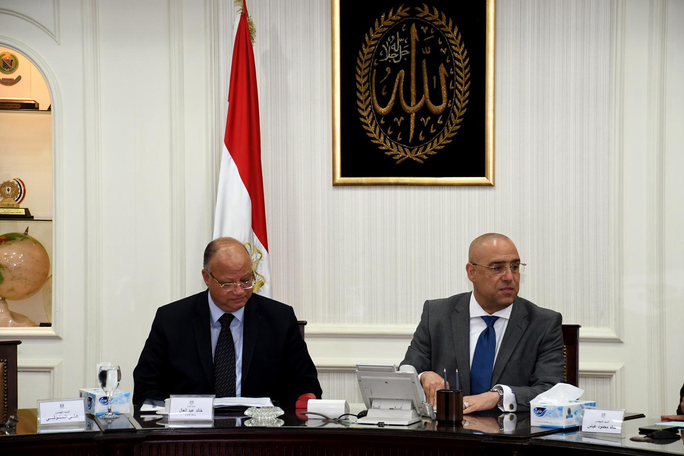   وزير الإسكان ومحافظ القاهرة يتابعان تنفيذ مشروع تطوير «مثلث ماسبيرو»