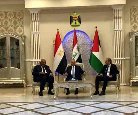   البيان المشترك لاجتماع وزراء خارجية كل من العراق والأردن و مصر