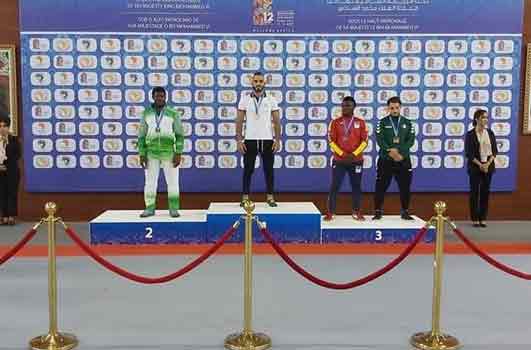   محافظ أسيوط يهنىء بطل المصارعة حسام مرغني لفوزه بذهبية دورة الألعاب الإفريقية بالمغرب