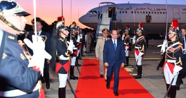   الرئيس السيسى يصل فرنسا للمشاركة فى «قمة السبع» (فيديو و صور)