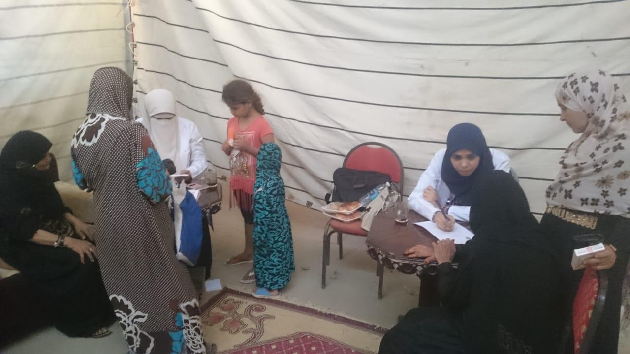   مناظرة 332 حالة فى القافلة الطبية لجامعة جنوب الوادى بمدينة قوص