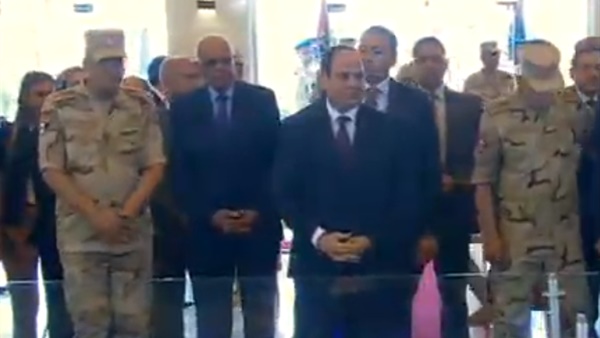   الرئيس السيسي يصل مقر افتتاح مجمع الأسمدة الفوسفاتية بالعين السخنة