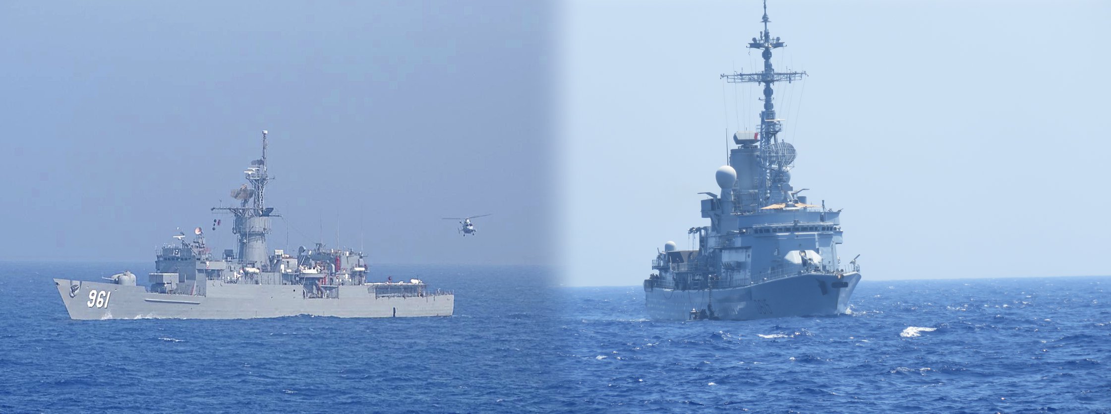   القوات البحرية المصرية والفرنسية تنفذان تدريب بحرى عابر بالبحر المتوسط