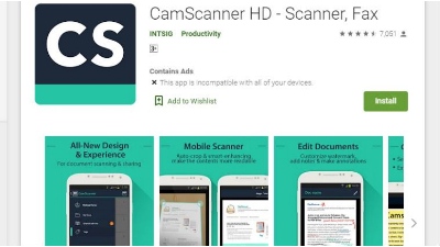   احذر تطبيق CamScanner يحمل برمجية خبيثة على هاتفك أندرويد