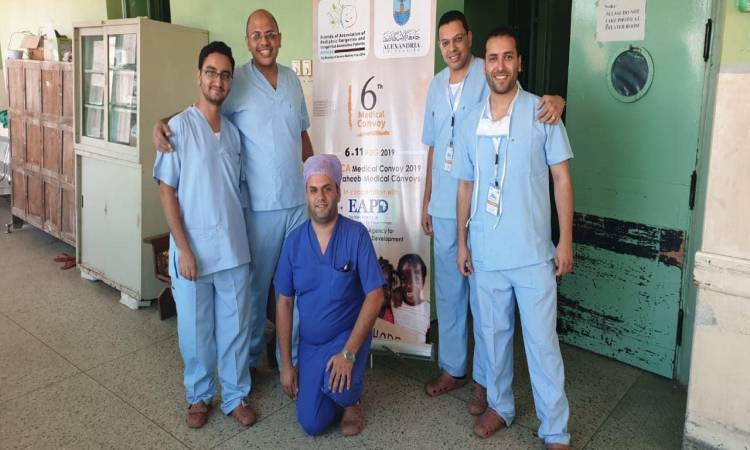   قافلة طبية مصرية تجرى 65 جراحة دقيقة لأطفال تنزانيا