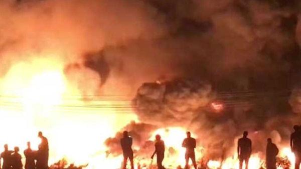   السيطرة على حريق بمصنع «فوم» بالعاشر من رمضان