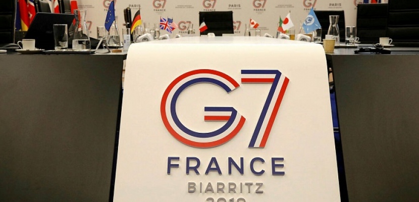   قمة الـ G7 تنطلق اليوم فى بياريتز بفرنسا
