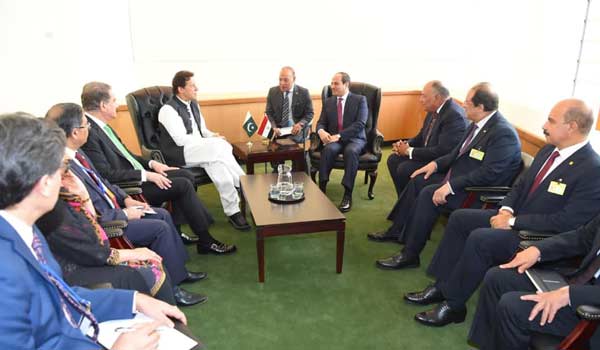   بسام راضى:الرئيس عبد الفتاح السيسي يلتقى مع رئيس وزراء باكستان «عمران خان»