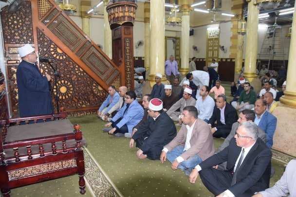   محافظة بني سويف تحتفل بالعام الهجري الجديد بمسجد السيدة حورية