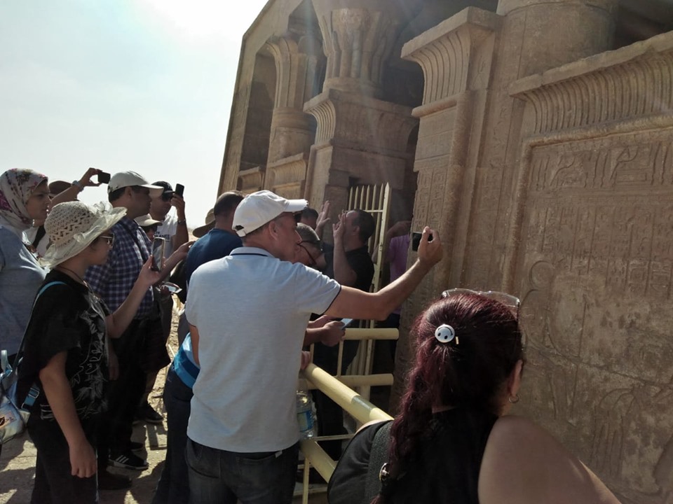   وفد نقابة «المرشدين السياحيين بالإسكندرية» يزور المعالم الأثرية بالمنيا