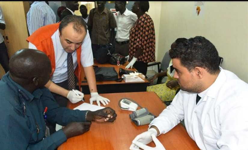   وصول فريق طبى مصرى إلى جنوب السودان ضمن مبادرة الرئيس السيسى لعلاج مليون إفريقى
