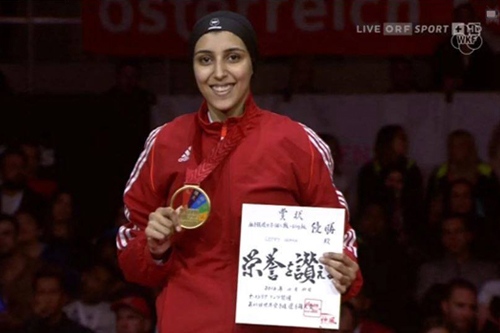   جيانا فاروق تفوز بذهبية الدوري العالمي للكاراتيه في اليابان