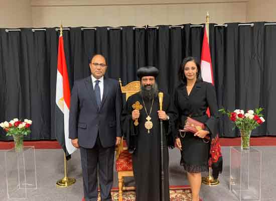   سفير مصر فى كندا: الإيبارشية الجديدة تلعب دورا محوريا في ربط أبناء الجالية بوطنهم الأم