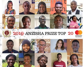   جائزة أنزيشا تعلن عن أفضل 20 رائد أعمال إفريقي شاب لعام 2019