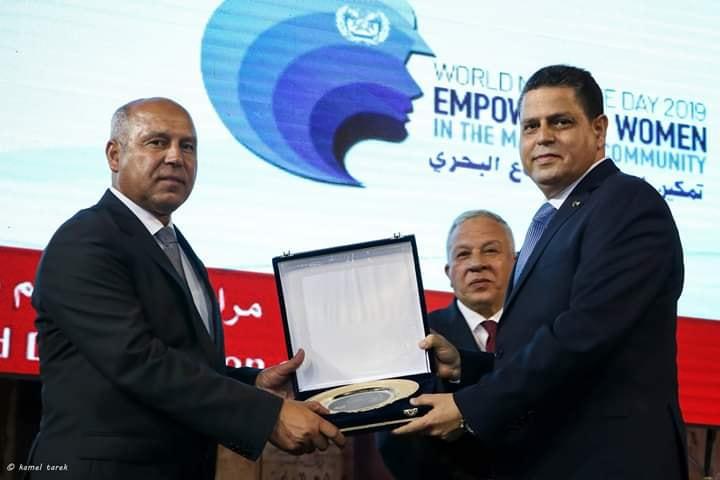   ميناء دمياط يفوز بجائزة أفضل ميناء تجاري مصري في مجال حماية البيئة البحرية
