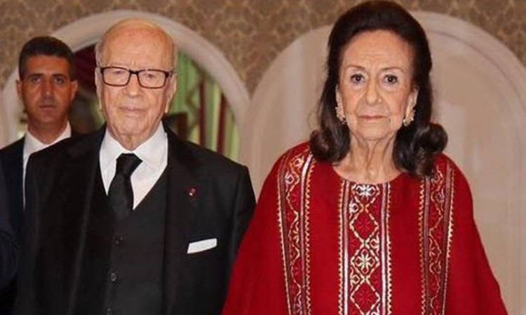   وفاة زوجة الرئيس التونسى الراحل