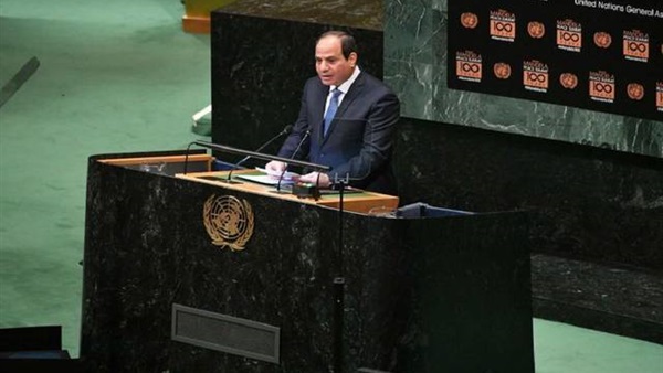   بسام راضى: بيان الرئيس السيسى أمام الأمم المتحدة كان شاملًا ومركزًا لجميع القضايا المهمة