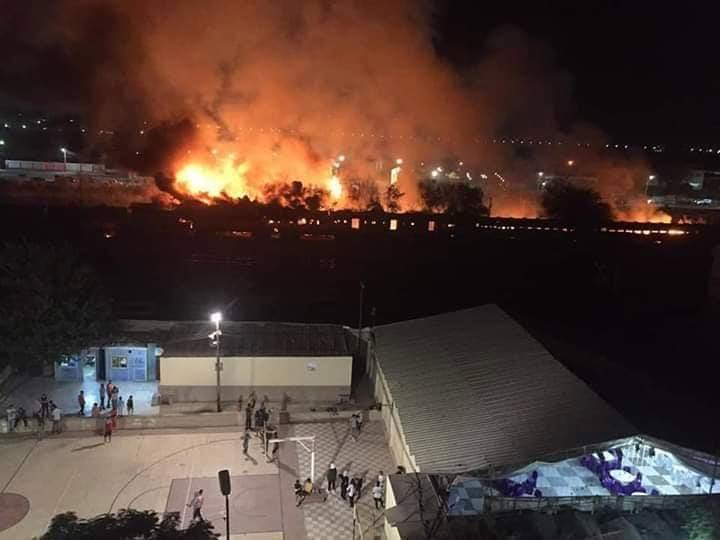   الوحدة المحلية للمنيا: حريق محطة القطارات كان بحشائش وعربتان خردة