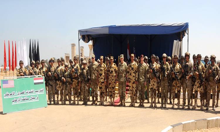   شاهد | القوات المصرية والأمريكية تنفذان تدريبا مشتركا لمكافحة الإرهاب