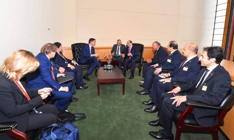   بسام راضى: الرئيس السيسى يلتقى رئيس وزراء إسبانيا بمقر الأمم المتحدة