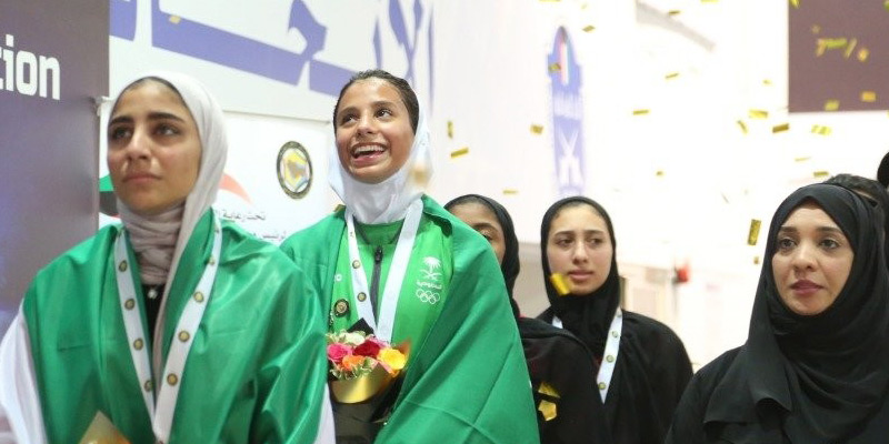   السعودية تحصد أول ميدالية ذهبية «نسائية» في دورة الخليج