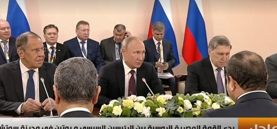  الرئيس الروسى: تخصيص 190 مليون دولار للبنية الأساسية لمحطة الضبعة النووية فى مصر