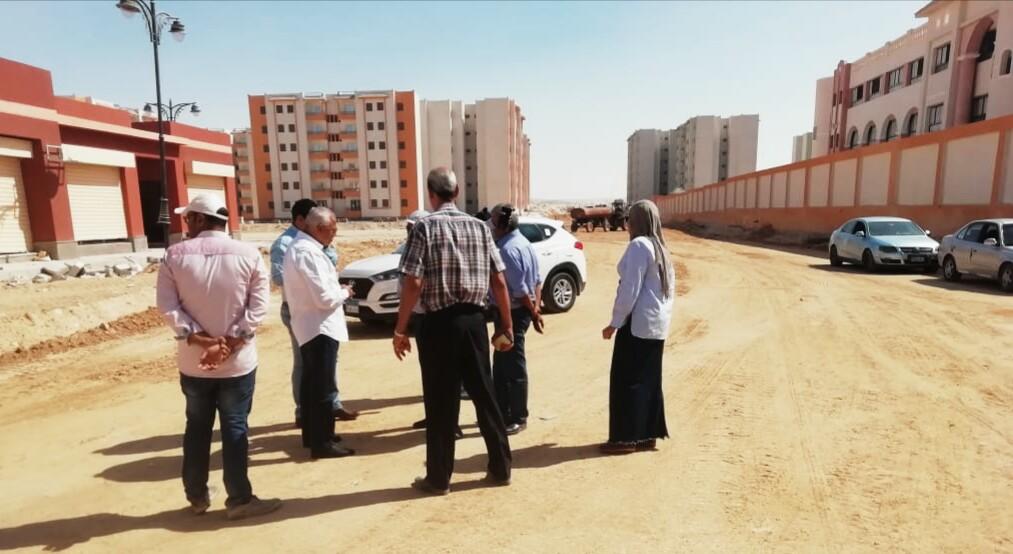   مساعد نائب رئيس"المجتمعات العمرانية" يتفقد المشروعات بمدينة المنيا الجديدة